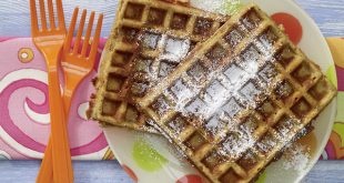 recette gaufre noisette miel