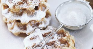 recette gaufre sucre glace